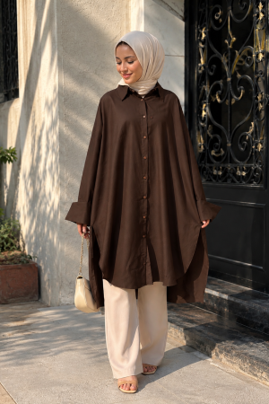 Long Poplin Shirt
